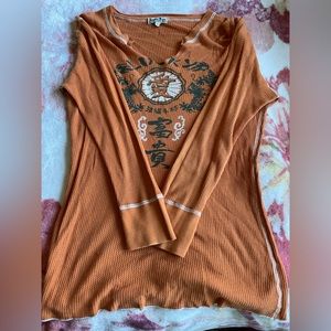 Vintage Lucky Waffle Knit